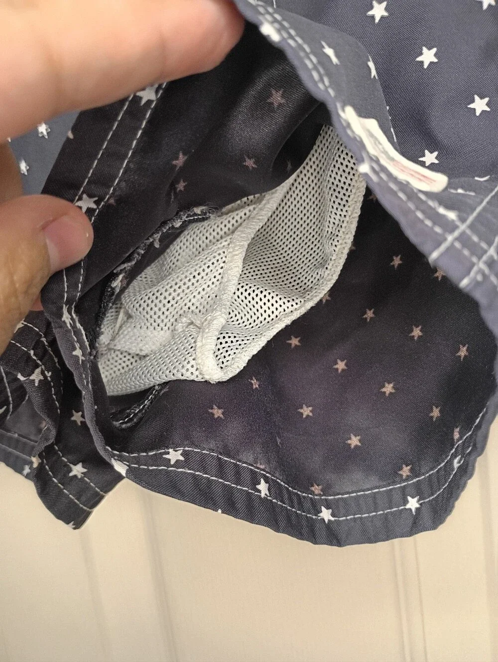 Vintage GAP Baby Boys Patriotic Swim Trunks Size 3/6M